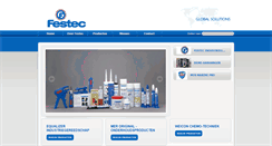 Desktop Screenshot of festec.nl